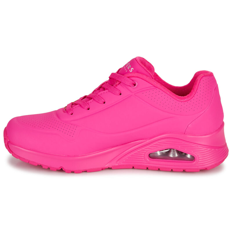 Skechers UNO Pink Low Sneakers Women - 4