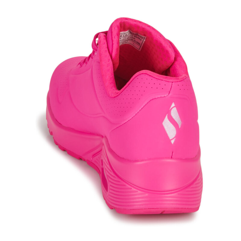 Skechers UNO Pink Low Sneakers Women - 5