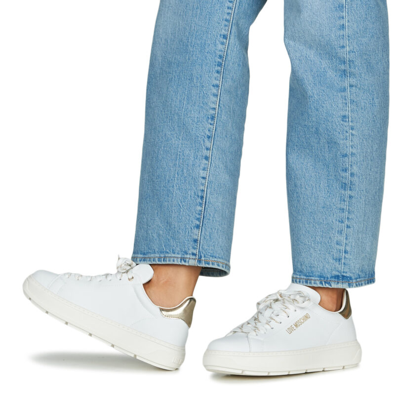 Love Moschino BOLD LOVE Bianco Sneakers basse Donna - 8