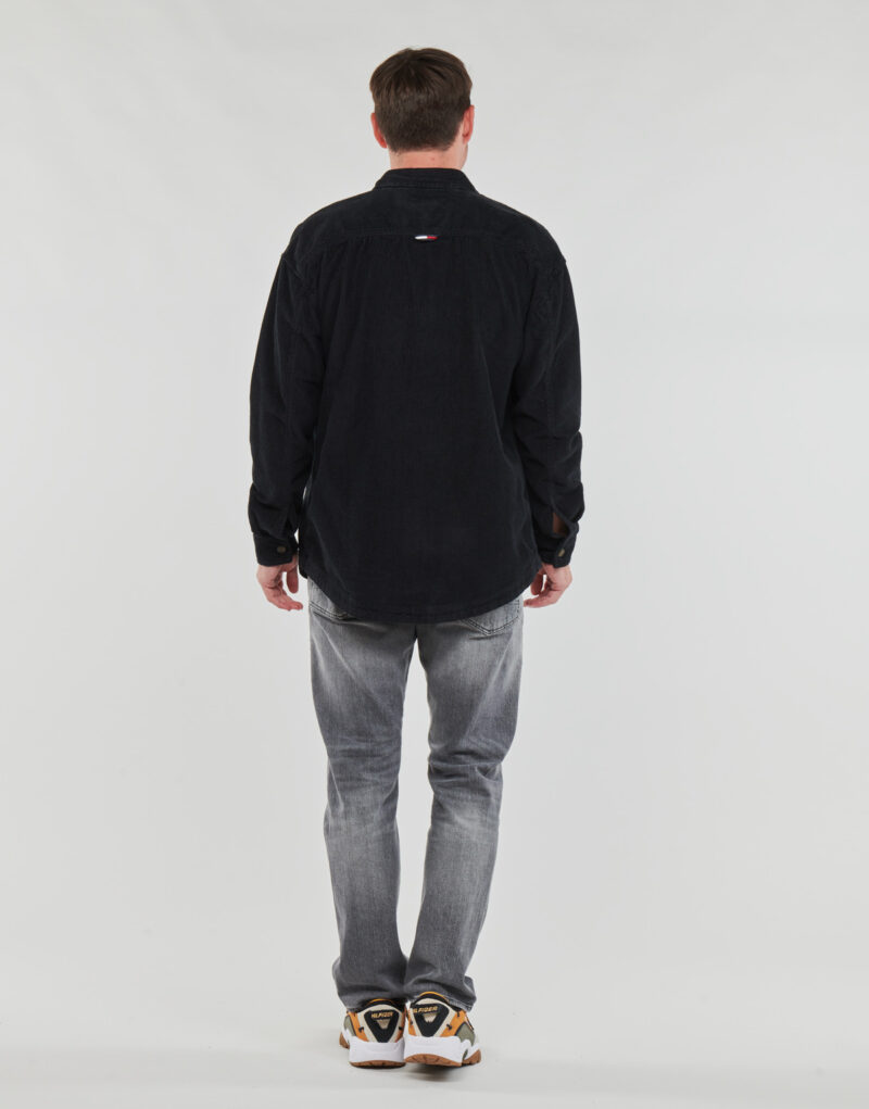 Camicia a maniche lunghe Tommy Jeans TJM CASUAL CORDUROY OVERSHIRT Nero Camicie a maniche lunghe Uomo - 4