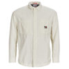 Tommy Jeans TJM CASUAL CORDUROY OVERSHIRT White Long-sleeved Shirt Men's Long-sleeved Shirts