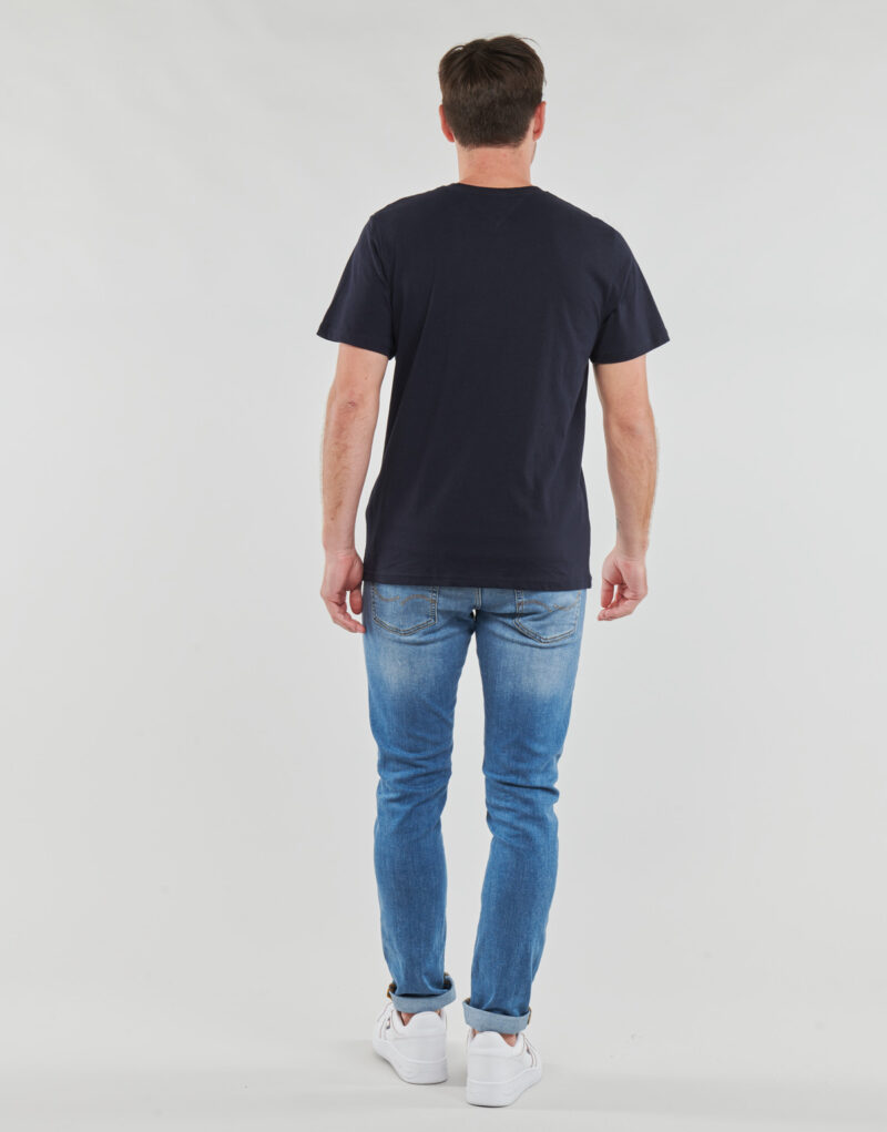 T-shirt Tommy Jeans TJM REG CURVED LETTERMAN TEE Marine T-shirt maniche corte Uomo - 4