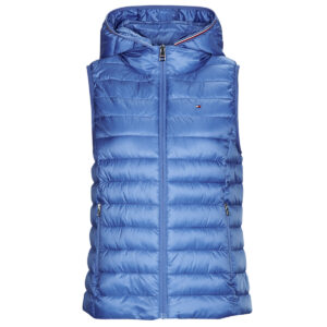 Piumino  Tommy Hilfiger  LW PADDED GLOBAL STRIPE VEST  Blu -   Piumini Donna