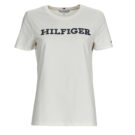 T-shirt Tommy Hilfiger REG MONOTYPE EMB C-NK SS Bianco T-shirt maniche corte Donna - 1