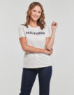 T-shirt Tommy Hilfiger REG MONOTYPE EMB C-NK SS Bianco T-shirt maniche corte Donna - 2