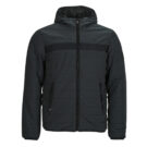 Chaqueta acolchada con capucha Tommy Hilfiger GMD para hombre, color negro, de plumas - 1