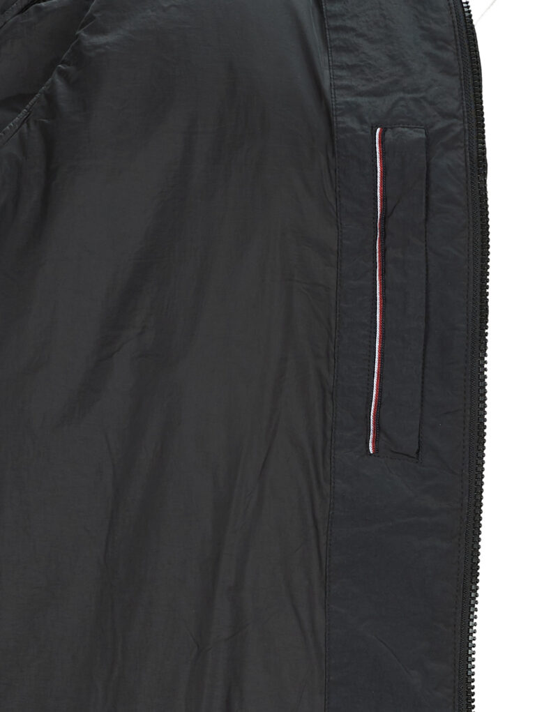 Chaqueta acolchada con capucha Tommy Hilfiger GMD para hombre, color negro, de plumas - 6