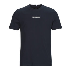 T-shirt  Tommy Hilfiger  MONOTYPE SMALL CHEST PLACEMENT  Marine -  T-shirt maniche corte Uomo