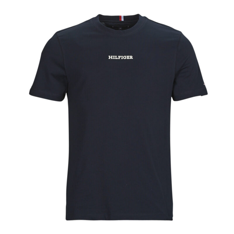 Tommy Hilfiger MONOTYPE SMALL CHEST PLACEMENT Marine T-shirt Short Sleeve Men - 1