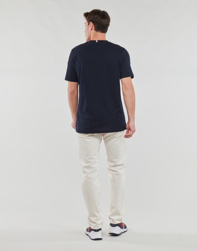 Tommy Hilfiger MONOTYPE SMALL CHEST PLACEMENT Marine T-shirt Short Sleeve Men - 4