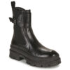 Mjus GEORDIE BUCKLE Nero - Stivaletti Donna
