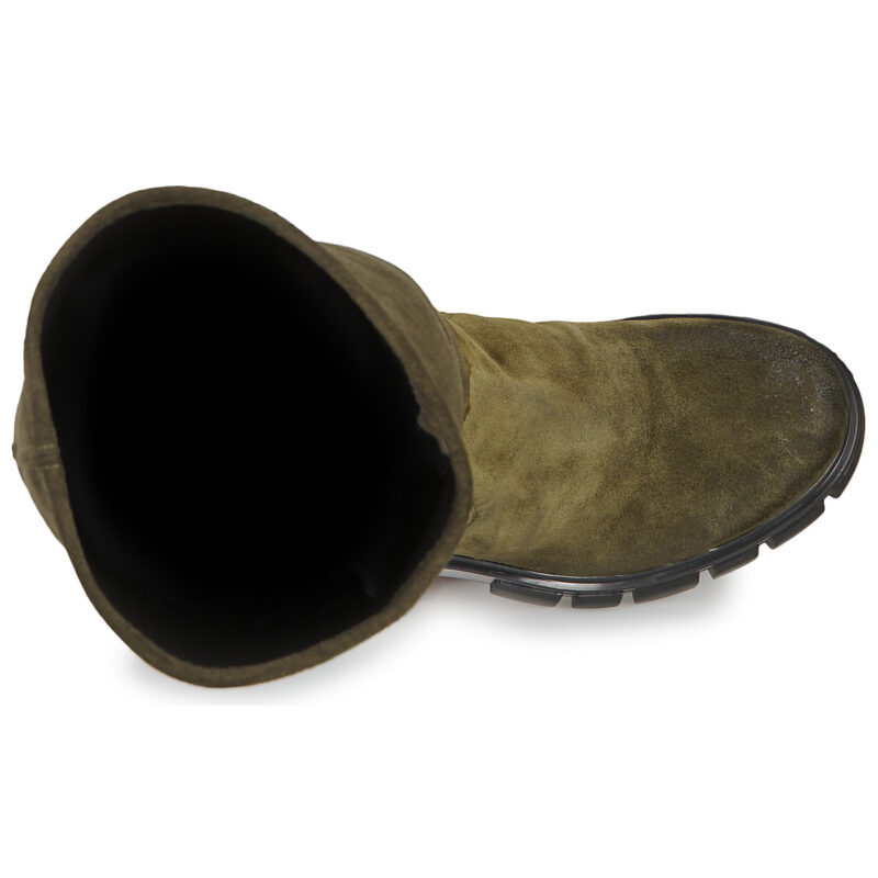 Fru.it CHELIN Khaki - Damen-Oberschenkelhohe Stiefel - 6
