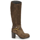 Fru.it 8437-964-CHELIN-PALUDE Marrone - Stivali con tacco Donna - 2