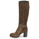 Fru.it 8437-964-CHELIN-PALUDE Marrone - Stivali con tacco Donna - 4