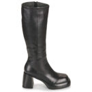 Fru.it 8527-202-GLOVE-NERO Nero - Stivali con tacco Donna - 2