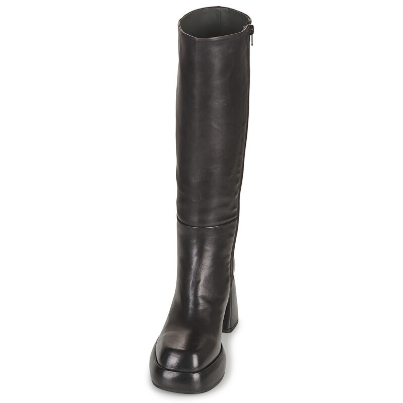 Fru.it 8527-202-GLOVE-NERO Nero - Stivali con tacco Donna - 3