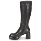 Fru.it 8527-202-GLOVE-NERO Nero - Stivali con tacco Donna - 4