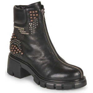 Fru.it  8340-953-GLOVE-NERO-BROCHIE-MULTICOLOR  Nero -  Stivaletti Donna