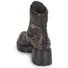 Fru.it  8340-953-GLOVE-NERO-BROCHIE-MULTICOLOR  Nero -  Stivaletti Donna - 5