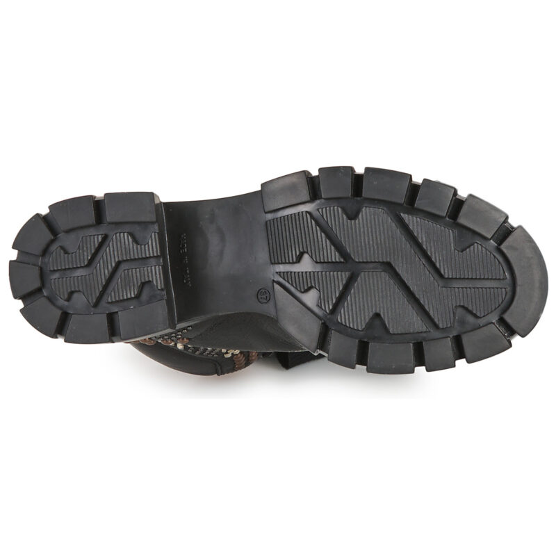 Fru.it  8340-953-GLOVE-NERO-BROCHIE-MULTICOLOR  Nero -  Stivaletti Donna - 7