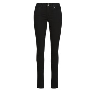 Jeans skynny  Levis  711 DOUBLE BUTTON  Nero -   Jeans skynny Donna