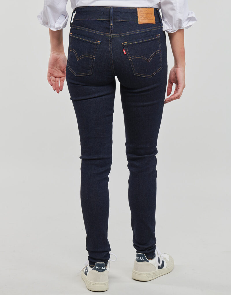 Jeans skynny  Levis  711 DOUBLE BUTTON  Marine -   Jeans skynny Donna - 4