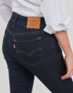 Jeans skynny  Levis  711 DOUBLE BUTTON  Marine -   Jeans skynny Donna - 5
