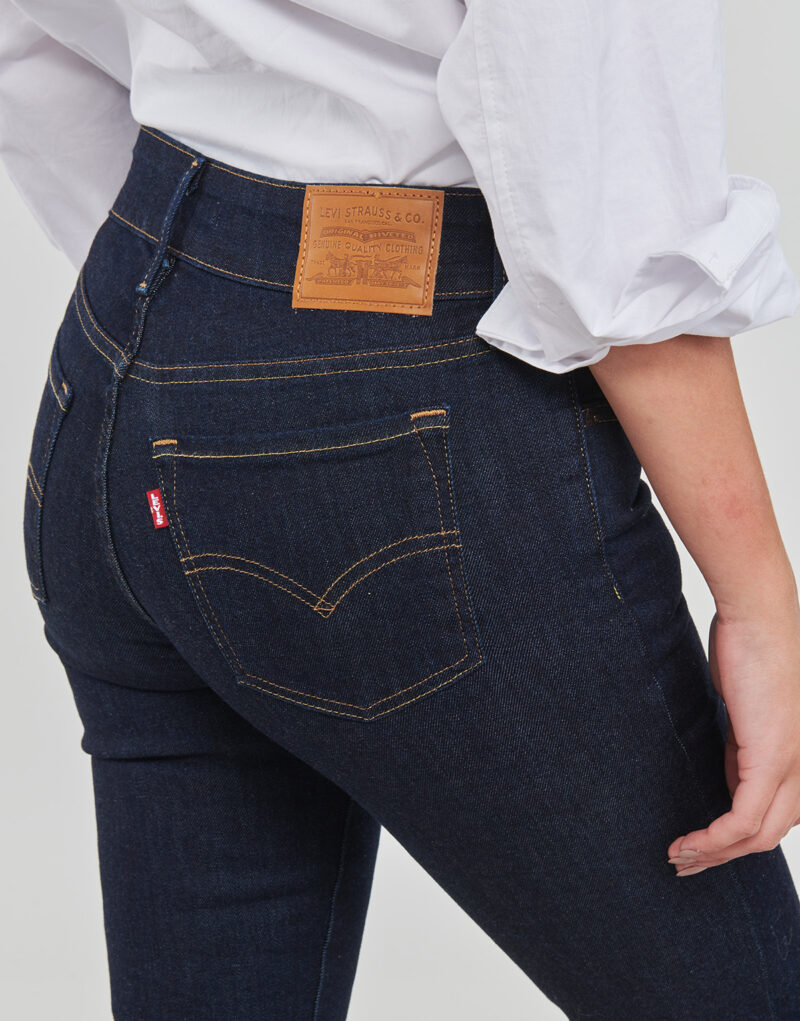 Jeans skynny  Levis  711 DOUBLE BUTTON  Marine -   Jeans skynny Donna - 5