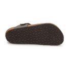 Tongs homme BIRKENSTOCK Gizeh Birko-flor / Nubuck / Pierre / Marron classique - Taille 7
