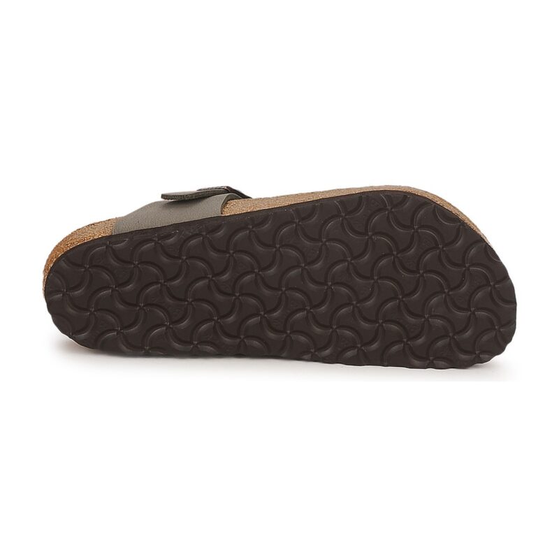 Tongs homme BIRKENSTOCK Gizeh Birko-flor / Nubuck / Pierre / Marron classique - Taille 7
