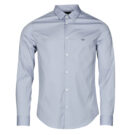 Camicia a maniche lunghe  Emporio Armani  8N1C09  Blu -  Camicie a maniche lunghe Uomo - 1