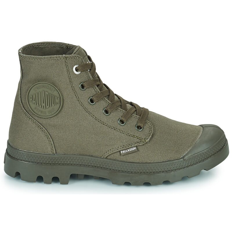 Palladium  MONO CHROME  Kaki -  Sneakers alte Donna - 2