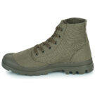Palladium  MONO CHROME  Kaki -  Sneakers alte Donna - 4