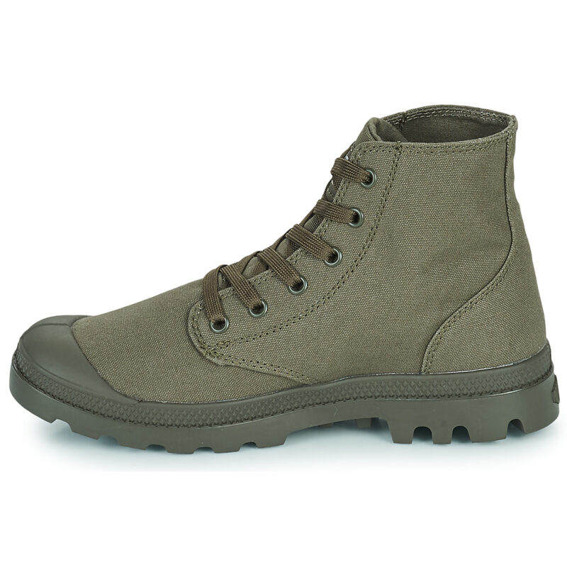 Palladium  MONO CHROME  Kaki -  Sneakers alte Donna - 4