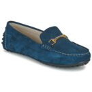 Casual Attitude NEW004 Blaue Damenmokassins - 1
