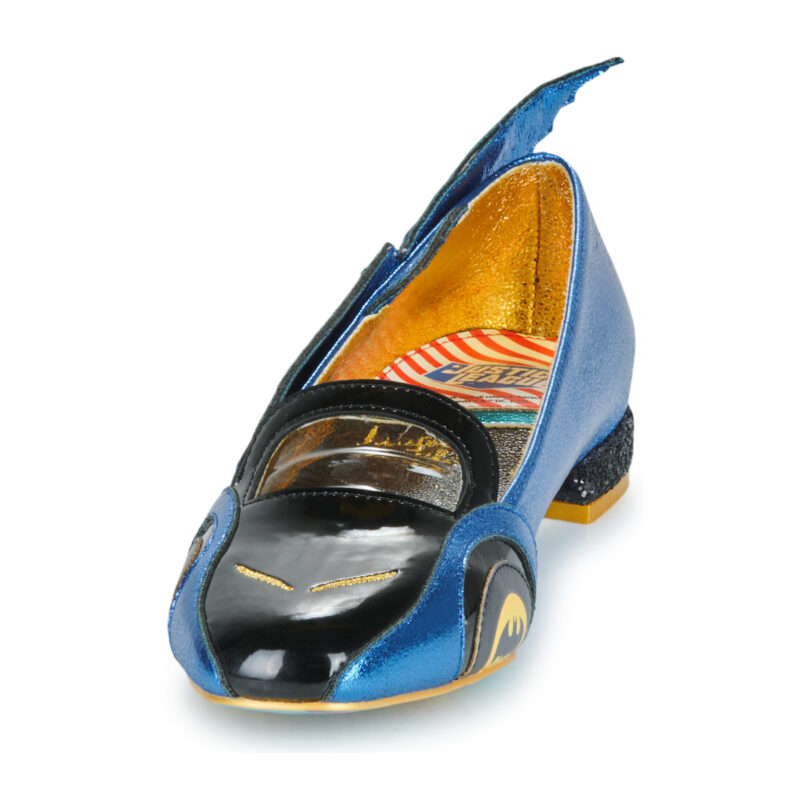Irregular Choice BATMOBILE KICKS Blu Ballerine Donna - 3