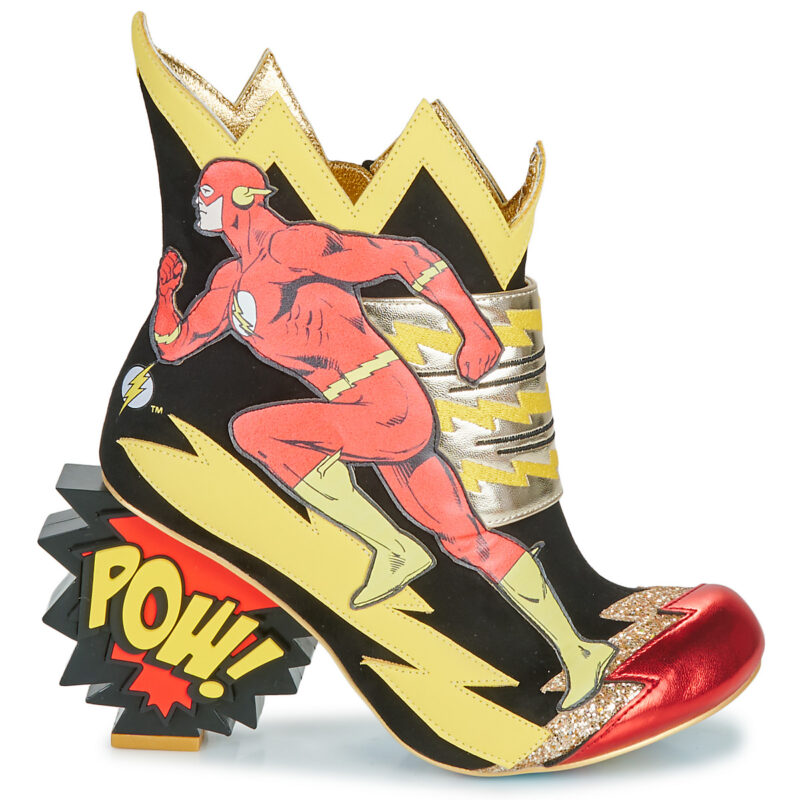 Irregular Choice CHASING JUSTICE Black Women's Ankle Boots - 2