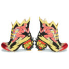 Irregular Choice CHASING JUSTICE Black Women's Ankle Boots - 6