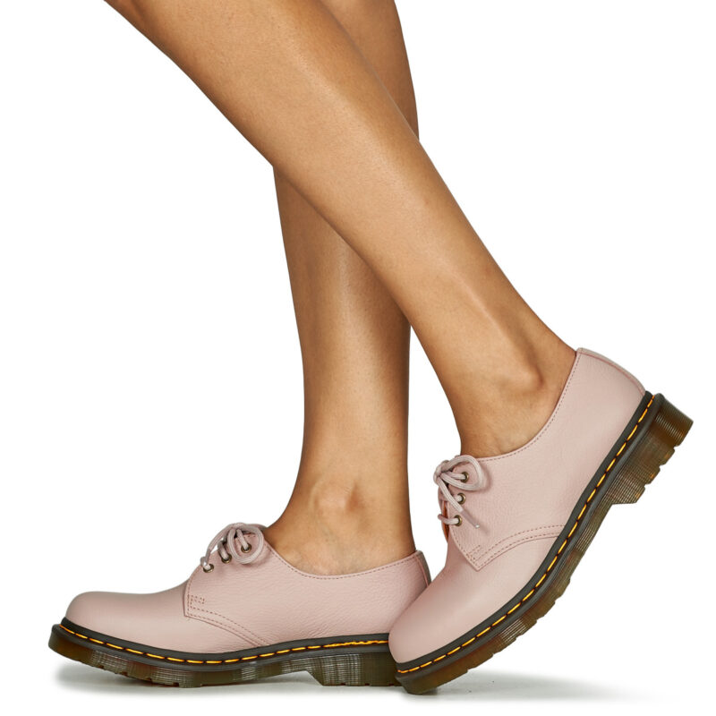 Dr. Martens 1461 VINTAGE TAUPE VIRGINIA Beige Derby Donna - 8