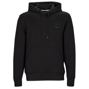 Felpe con cappuccio  BOSS  Seeger 131  Nero -  Felpe con cappuccio Abbigliamento Uomo
