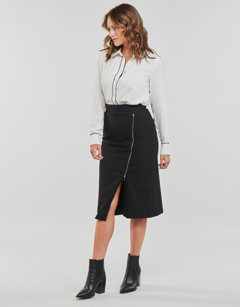 Gonne midi BOSS Vemboka3 Nero Gonne midi Donna - 3