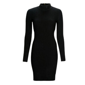 Abito corto  MICHAEL Michael Kors  MOCK NK RIBBED MINI DRS  Nero -  Abiti corti Donna