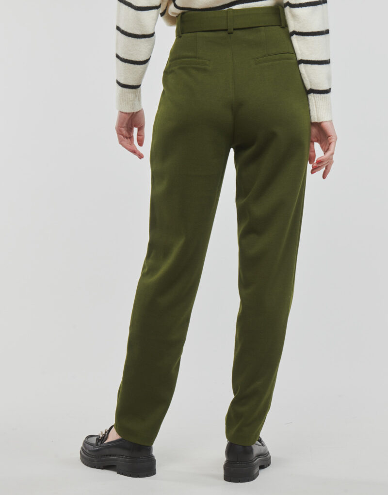 pantalones chinos Betty London Pantalones chinos caqui para mujer ANDALI - 4