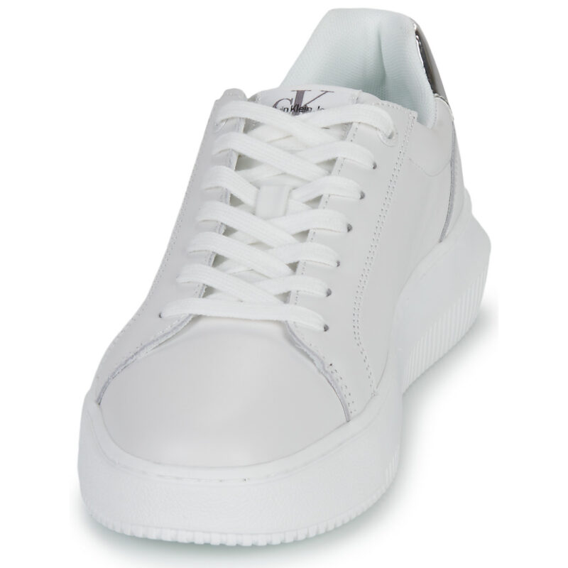 Calvin Klein Jeans CHUNKY CUPSOLE MONO LTH WN Wei&szlig; Damen Sneaker - 3