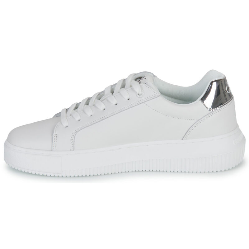 Calvin Klein Jeans CHUNKY CUPSOLE MONO LTH WN Wei&szlig; Damen Sneaker - 4