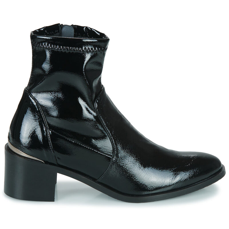 JB Martin LOUVRE Schwarze Damen-Ankle-Boots - 2