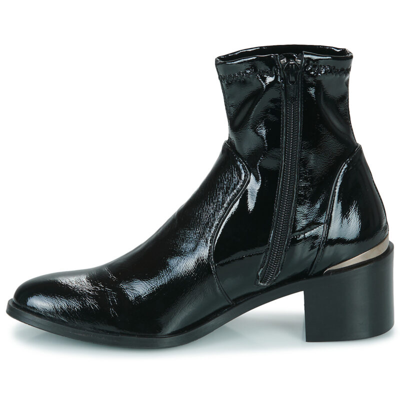 JB Martin LOUVRE Schwarze Damen-Ankle-Boots - 4
