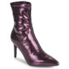 Moony Mood NEW03 Purple Boots Women's