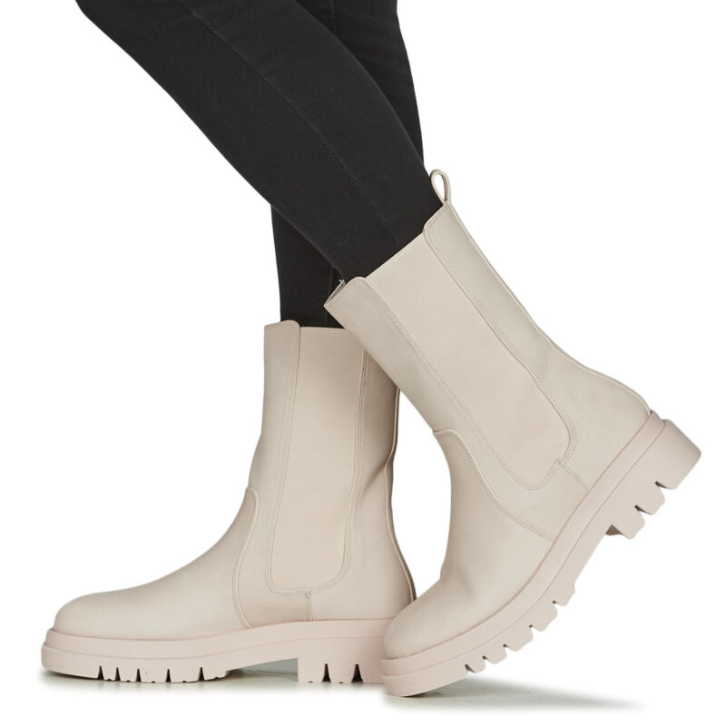 Moony Mood Botines de mujer PAULA color beige - Talla 8