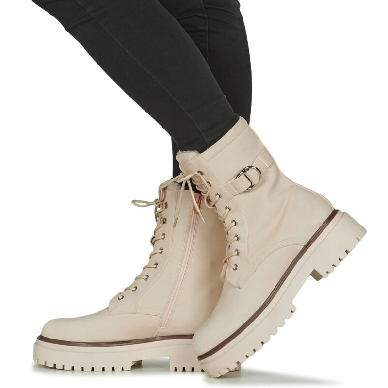 Moony Mood NEW07 Beige Stivaletti Donna - 8